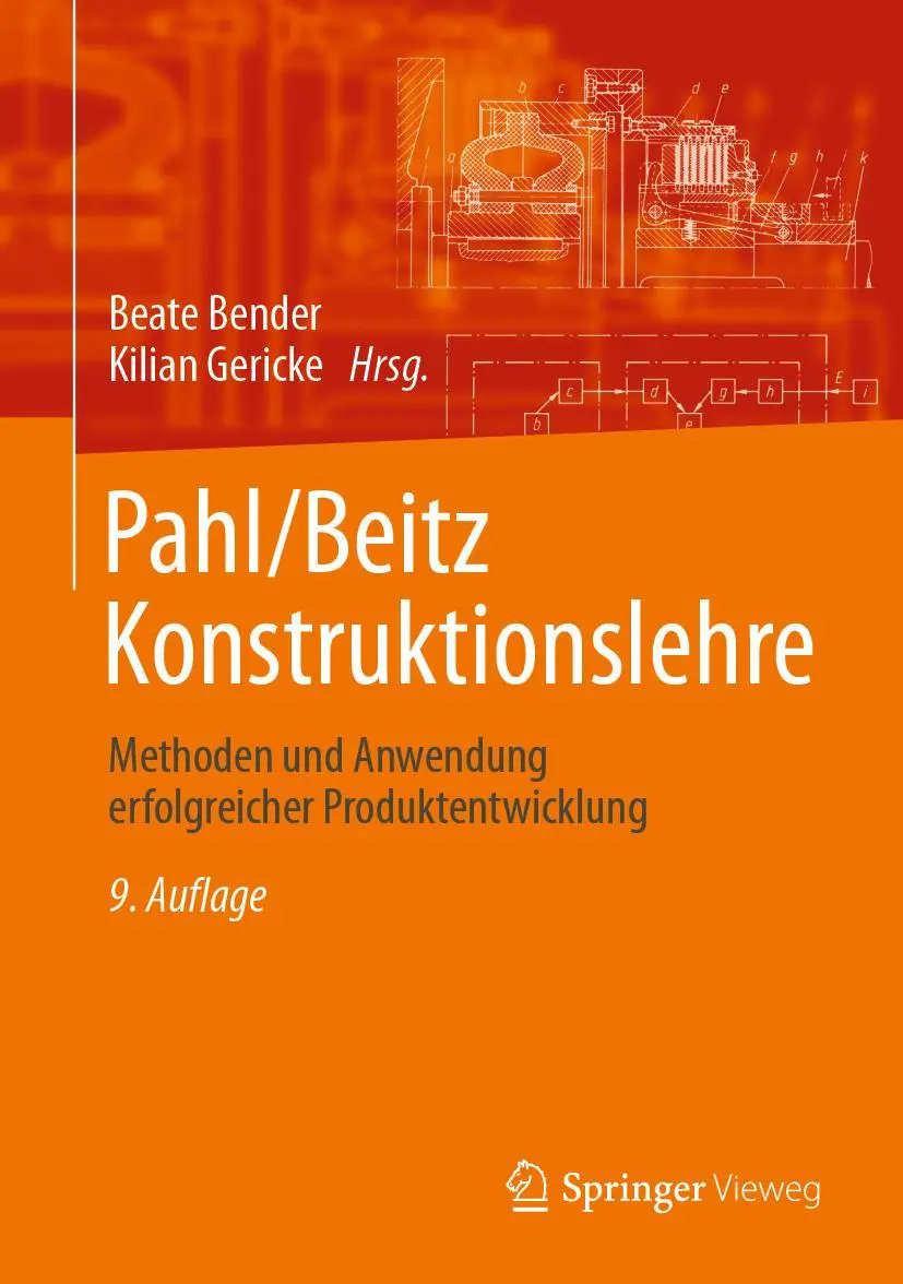Cover: 9783662573020 | Pahl/Beitz Konstruktionslehre | Beate Bender (u. a.) | Buch | XIX Cover: 9783662573020 | Pahl/Beitz Konstruktionslehre | Beate Bender (u. a.) | Buch | XIX