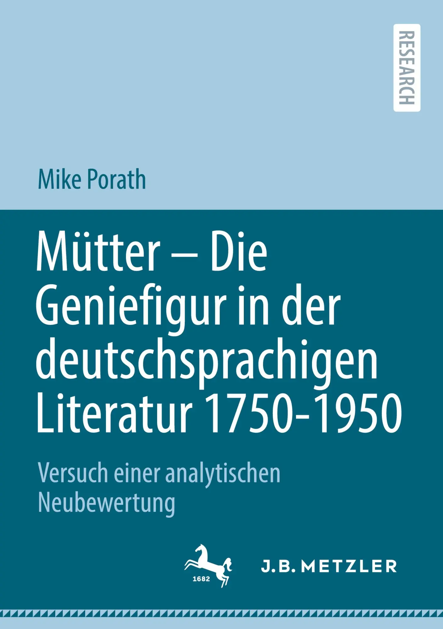 Cover: 9783662643020 | Mütter ¿ Die Geniefigur in der deutschsprachigen Literatur 1750 ¿ 1950