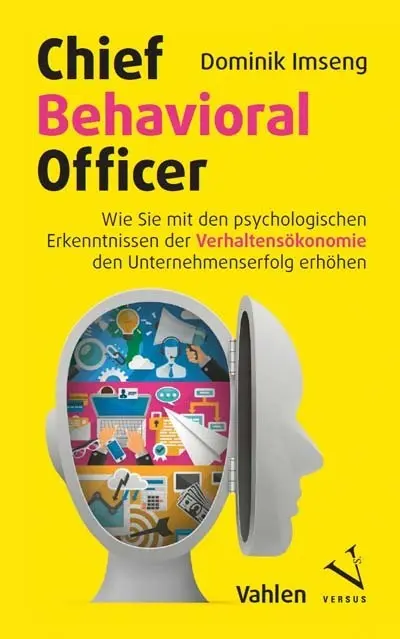 Cover: 9783039093120 | Chief Behavioral Officer | Dominik Imseng | Taschenbuch | Deutsch Cover: 9783039093120 | Chief Behavioral Officer | Dominik Imseng | Taschenbuch | Deutsch