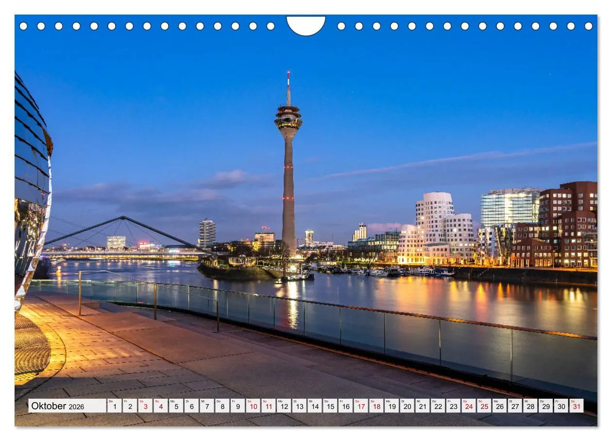 Bild: 9783457703120 | Landeshauptstadt Düsseldorf (Wandkalender 2026 DIN A4 quer),...