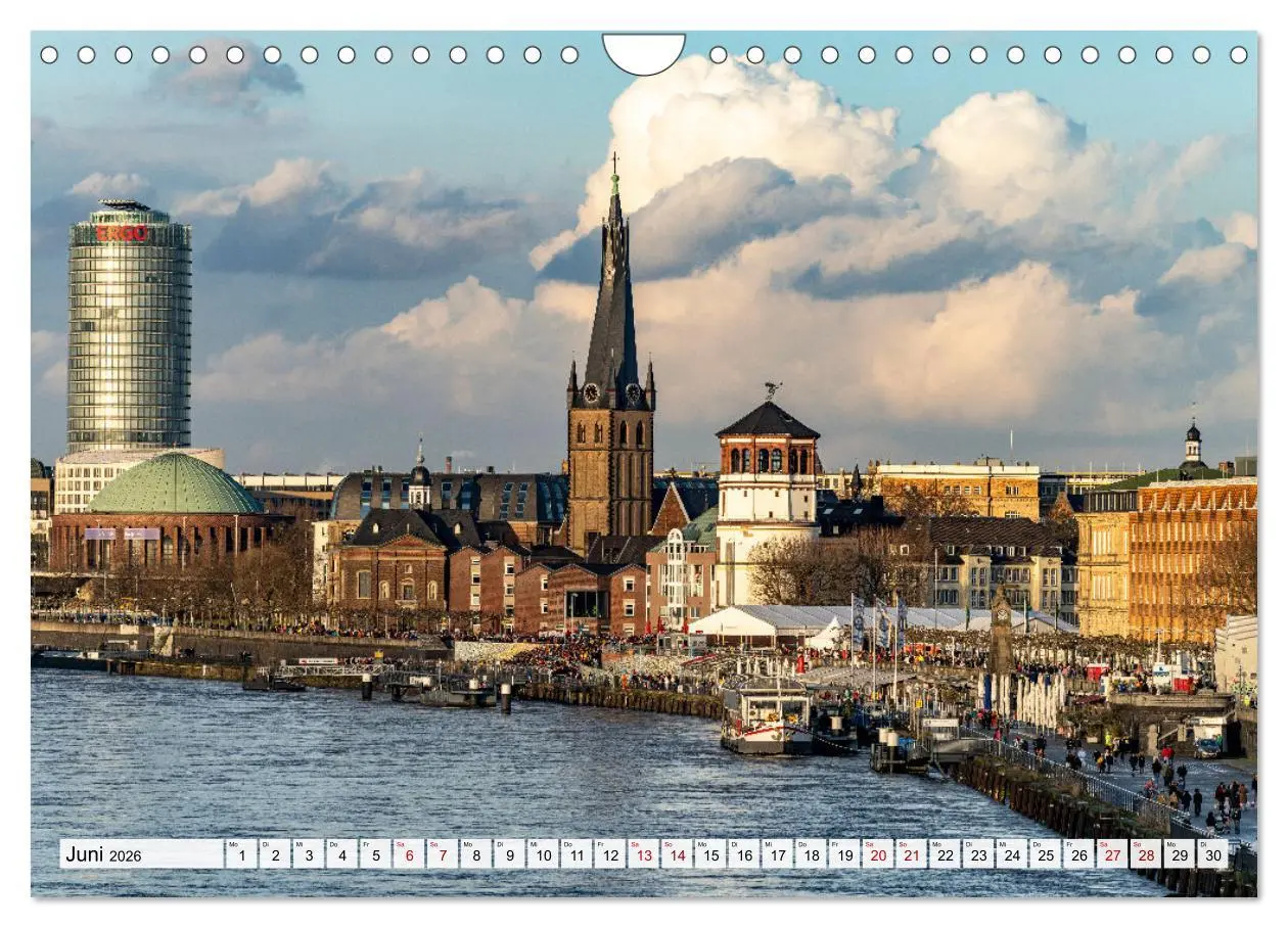Bild: 9783457703120 | Landeshauptstadt Düsseldorf (Wandkalender 2026 DIN A4 quer),...