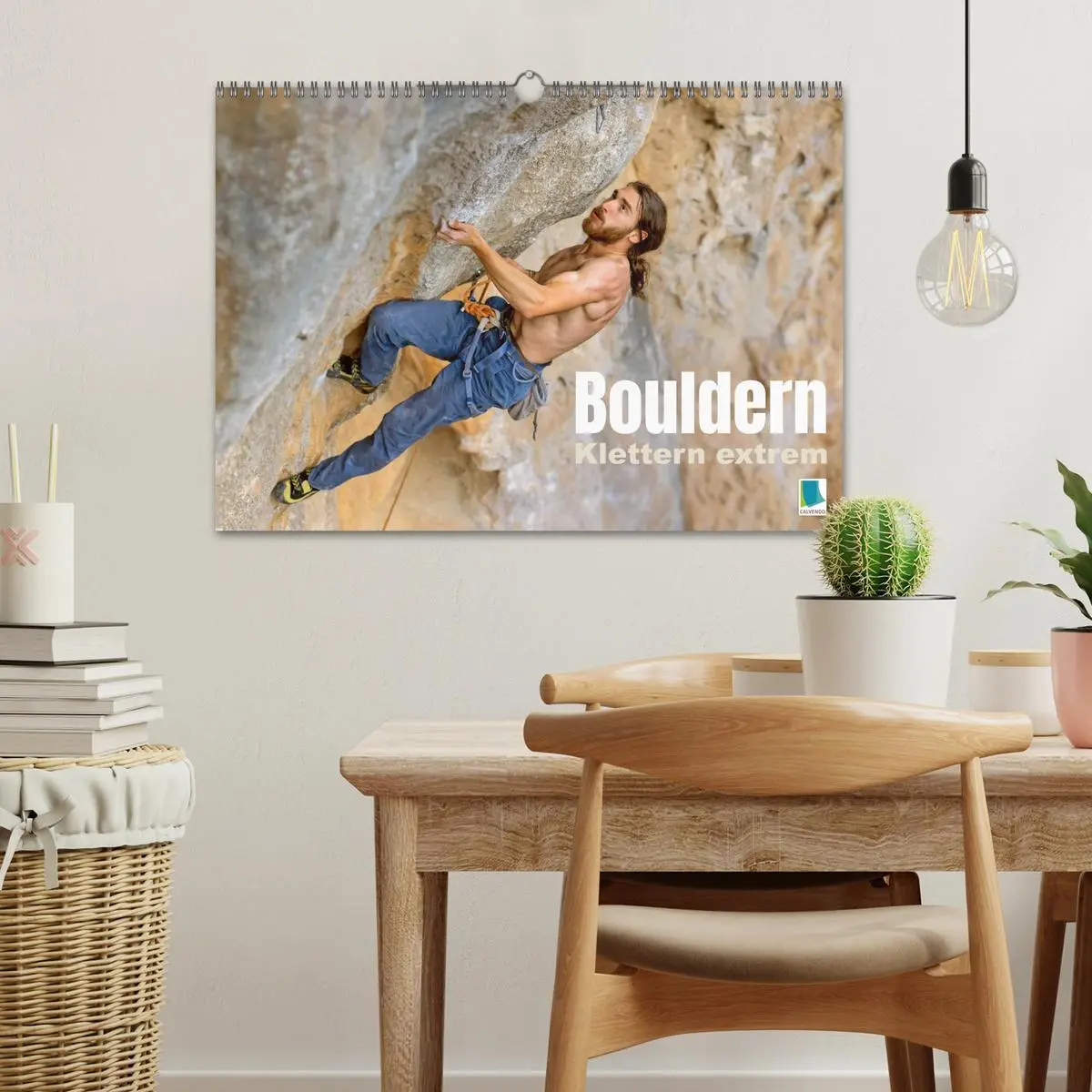 Bild: 9783457943120 | Bouldern: Klettern extrem (Wandkalender 2026 DIN A3 quer), CALVENDO...