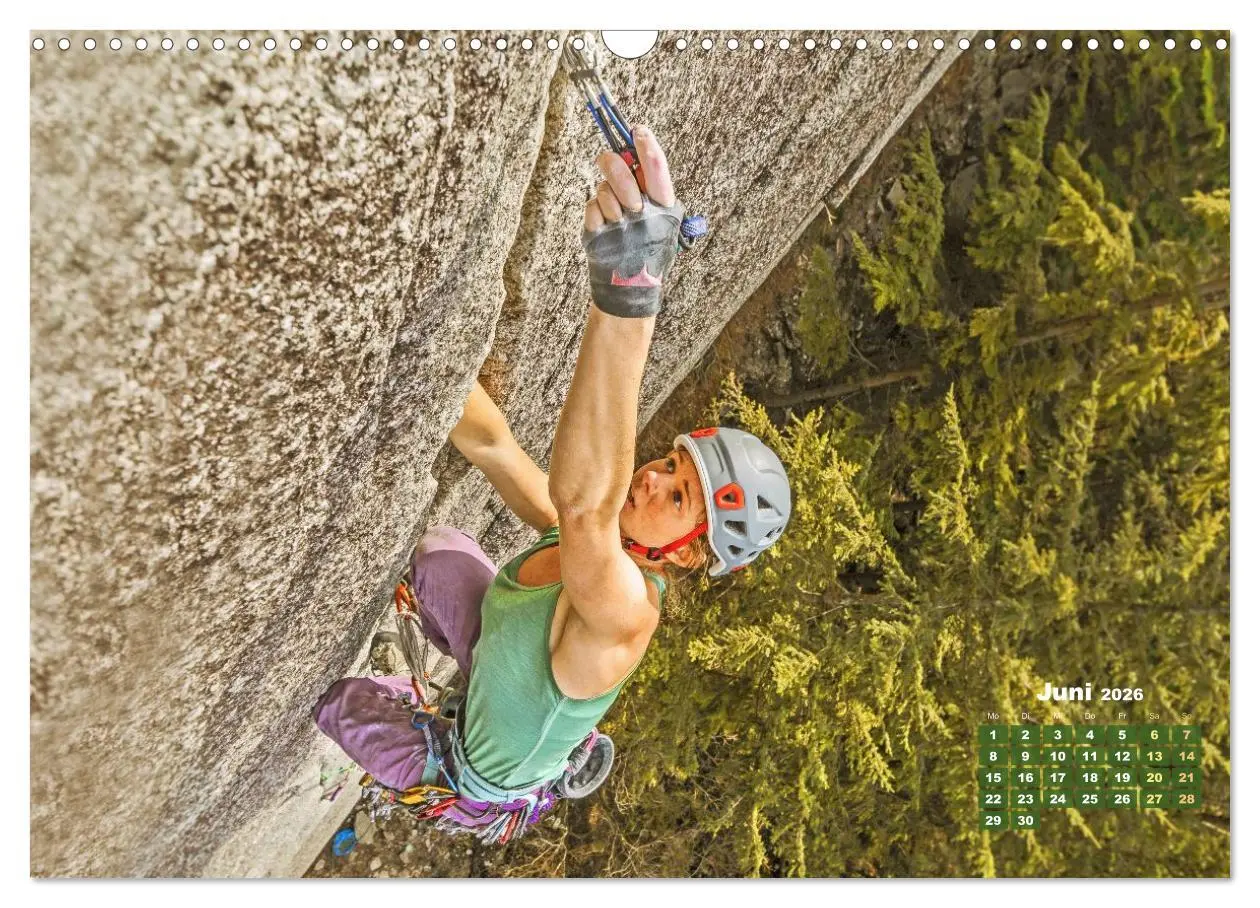 Bild: 9783457943120 | Bouldern: Klettern extrem (Wandkalender 2026 DIN A3 quer), CALVENDO...