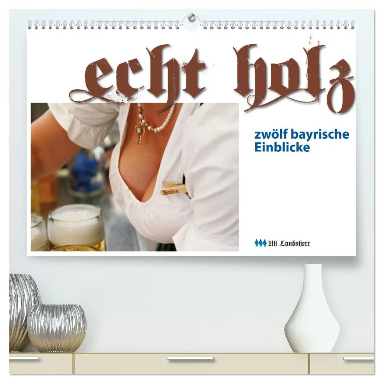 Cover: 9783516103120 | Echt Holz - Einblicke (hochwertiger Premium Wandkalender 2026 DIN...