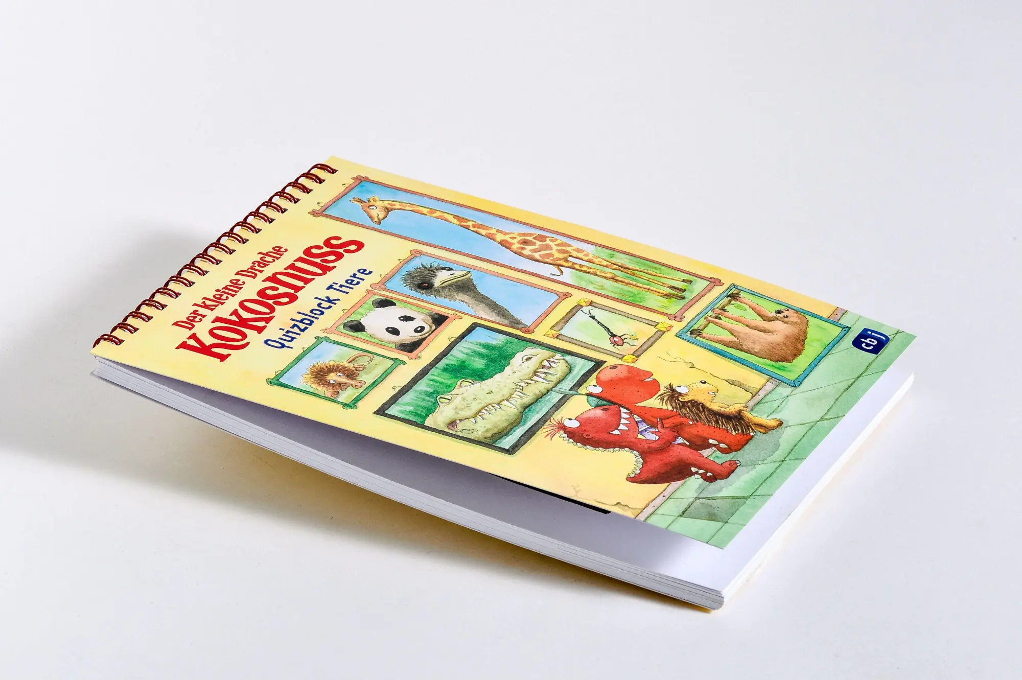 Bild: 9783570183120 | Der kleine Drache Kokosnuss - Quizblock Tiere | Ingo Siegner | Buch