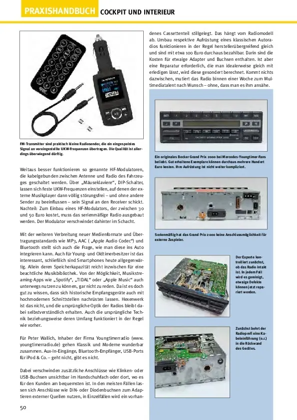 Bild: 9783958433120 | Praxishandbuch Cockpit &amp; Interieur | Reparieren, Restaurieren, Pflegen