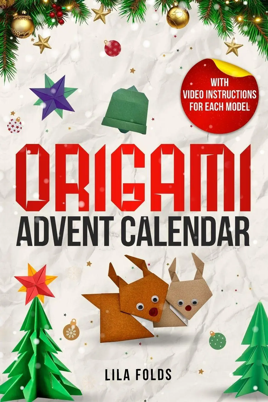 Cover: 9783989293120 | Origami Advent Calendar book for Kids and Adults | Lila Folds | Buch