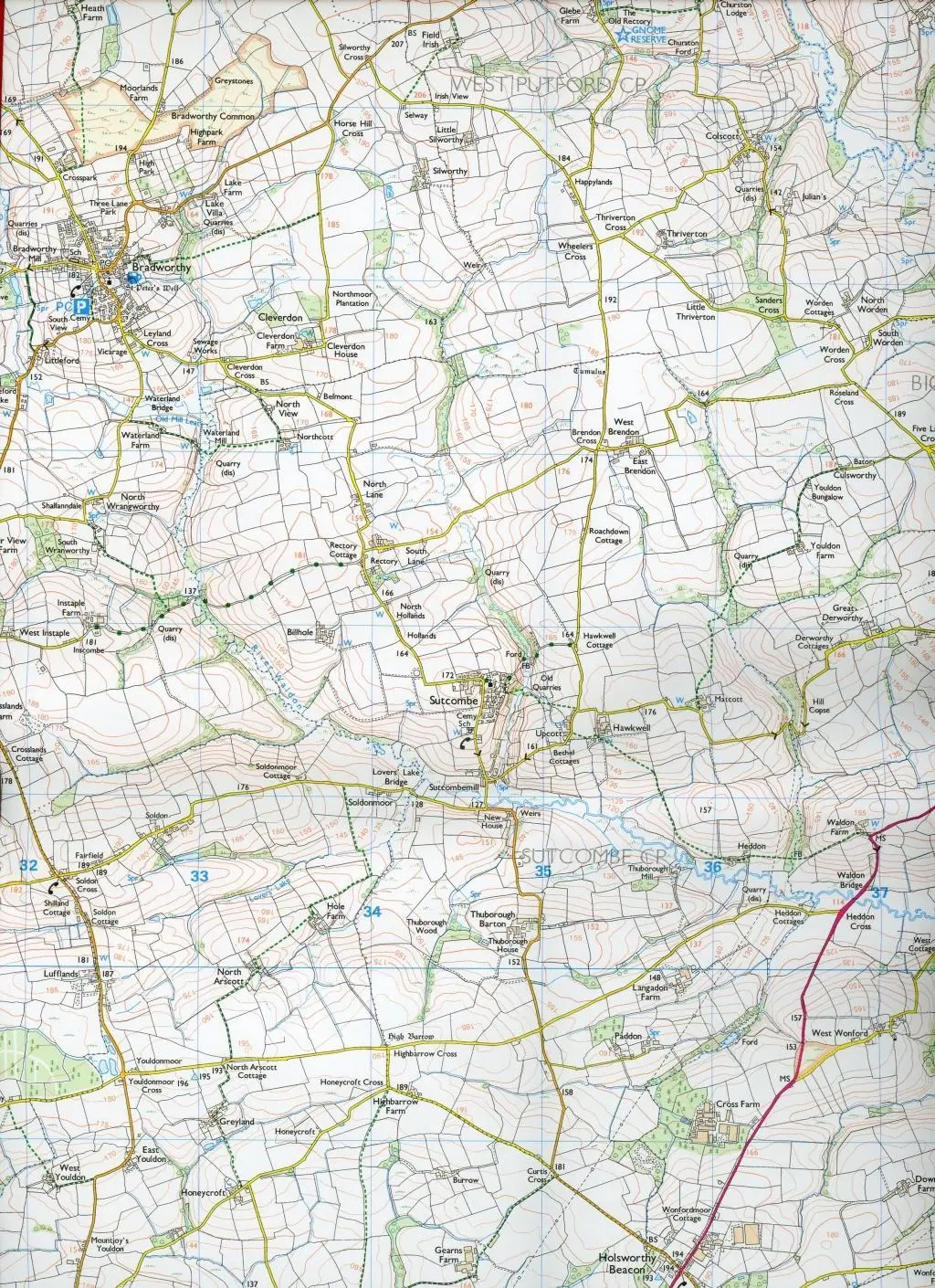 Bild: 9780319243220 | Clovelly and Hartland | Ordnance Survey | (Land-)Karte | Englisch