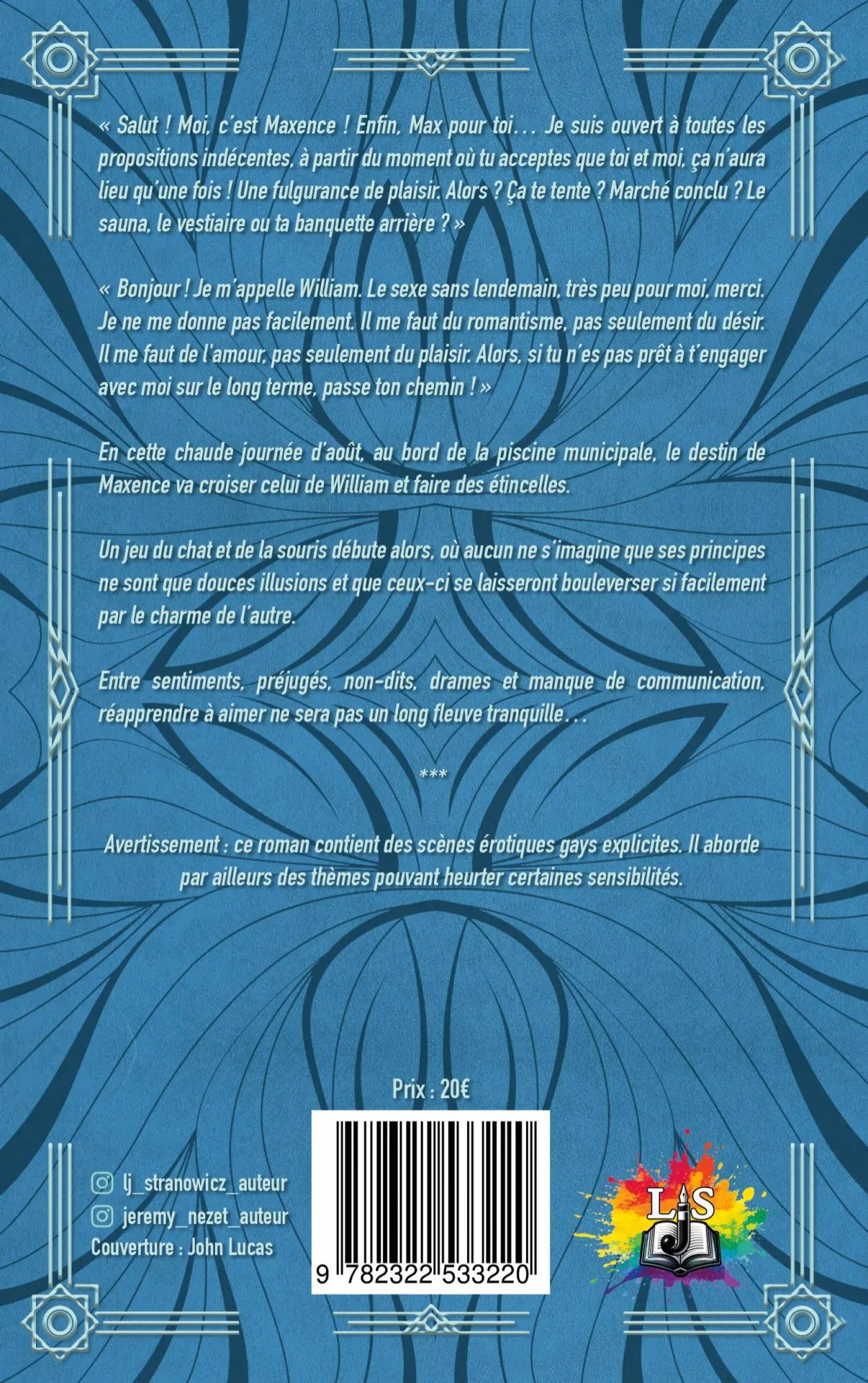 Rückseite: 9782322533220 | M/W | Sentiments et préjugés | L. J. Stranowicz (u. a.) | Taschenbuch