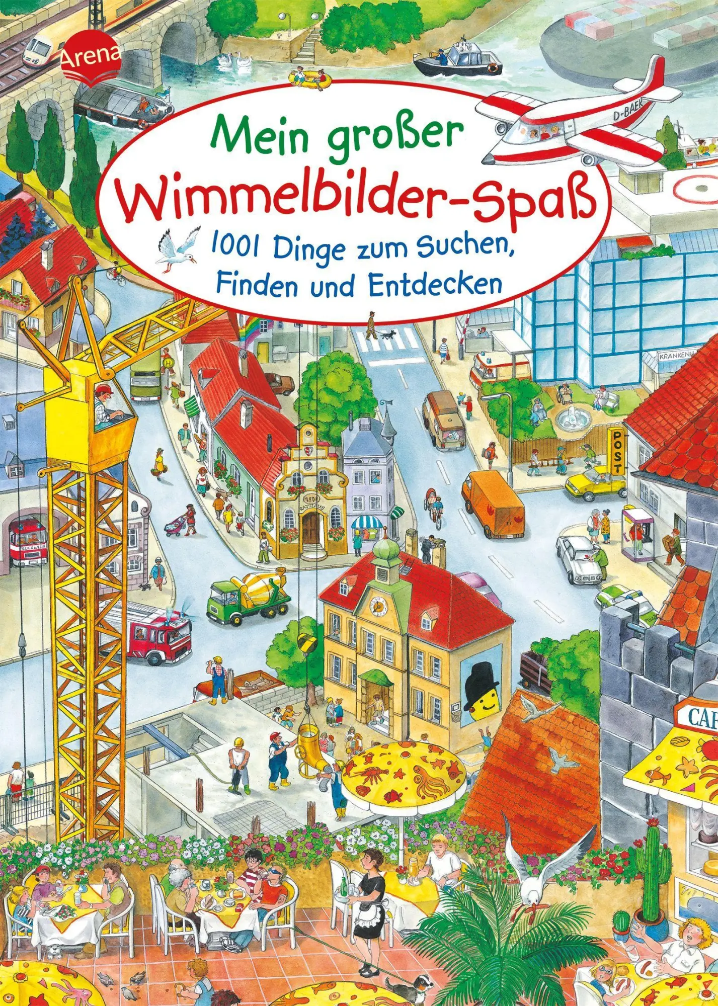 Cover: 9783401703220 | Mein großer Wimmelbilderspaß. 1001 Dinge zum Suchen, Finden und...