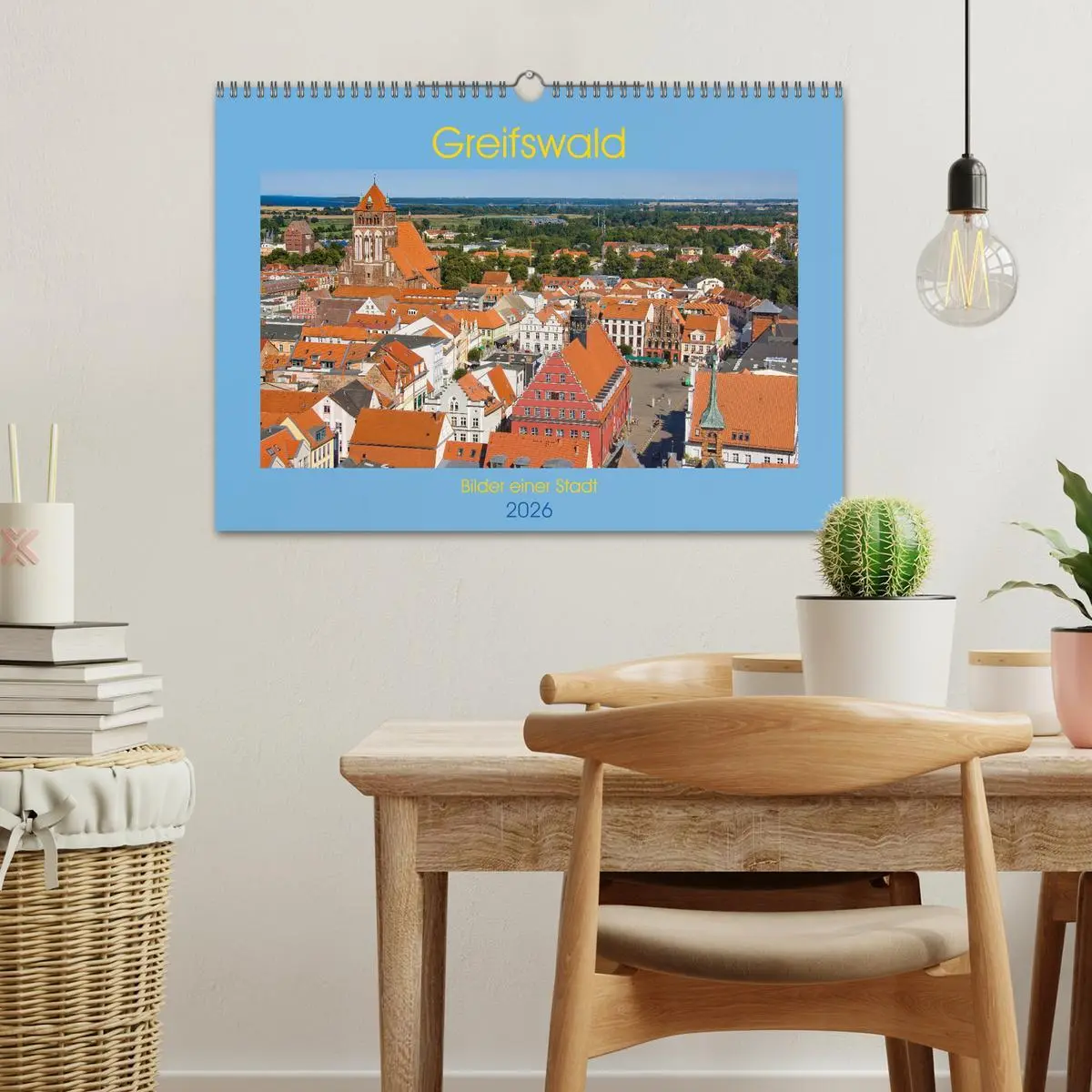 Bild: 9783457933220 | Greifswald, Bilder einer Stadt (Wandkalender 2026 DIN A3 quer),...