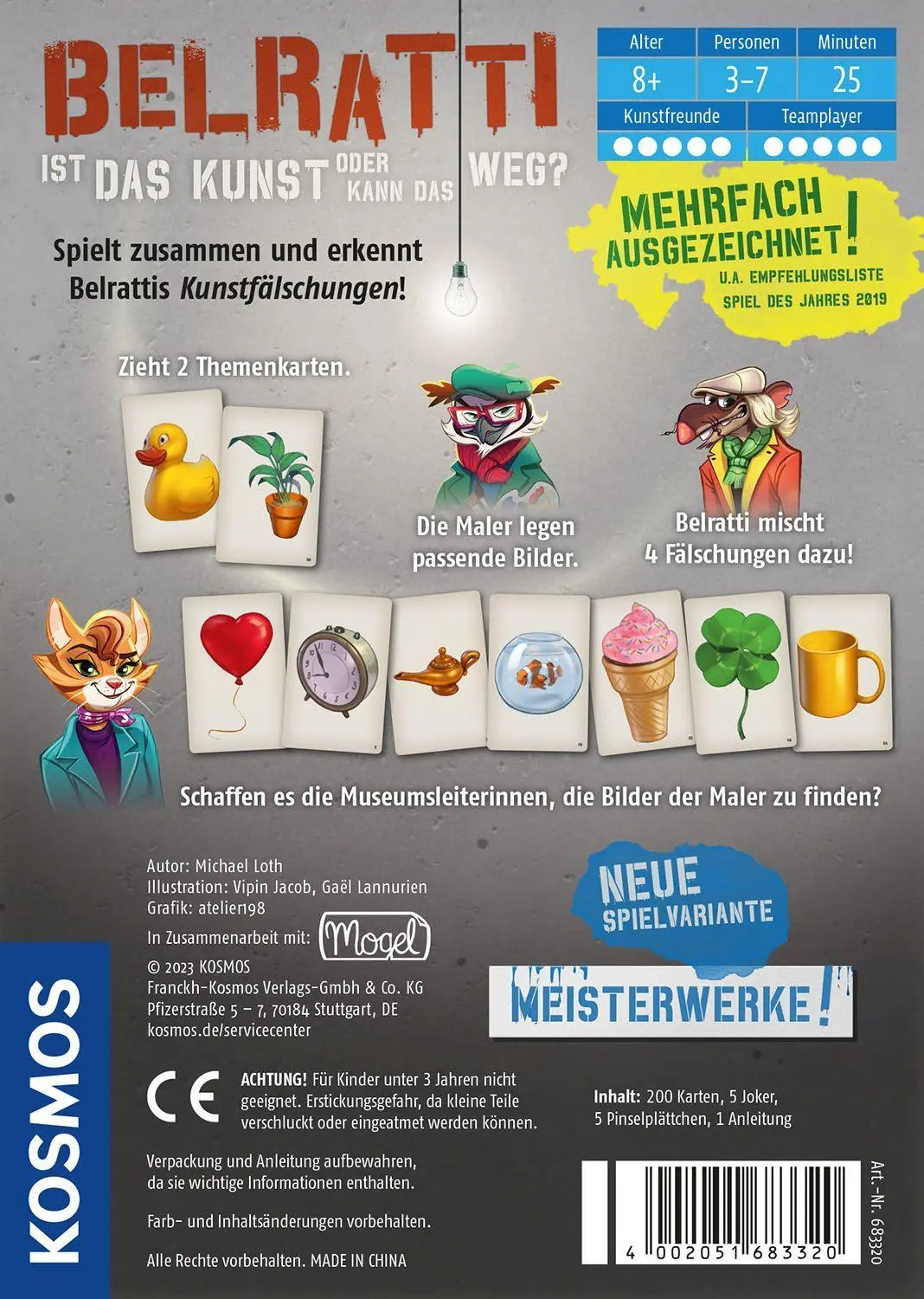 Bild: 4002051683320 | Belratti | Spiel | Michael Loth | Spiel | Brettspiel | 683320 | 2023