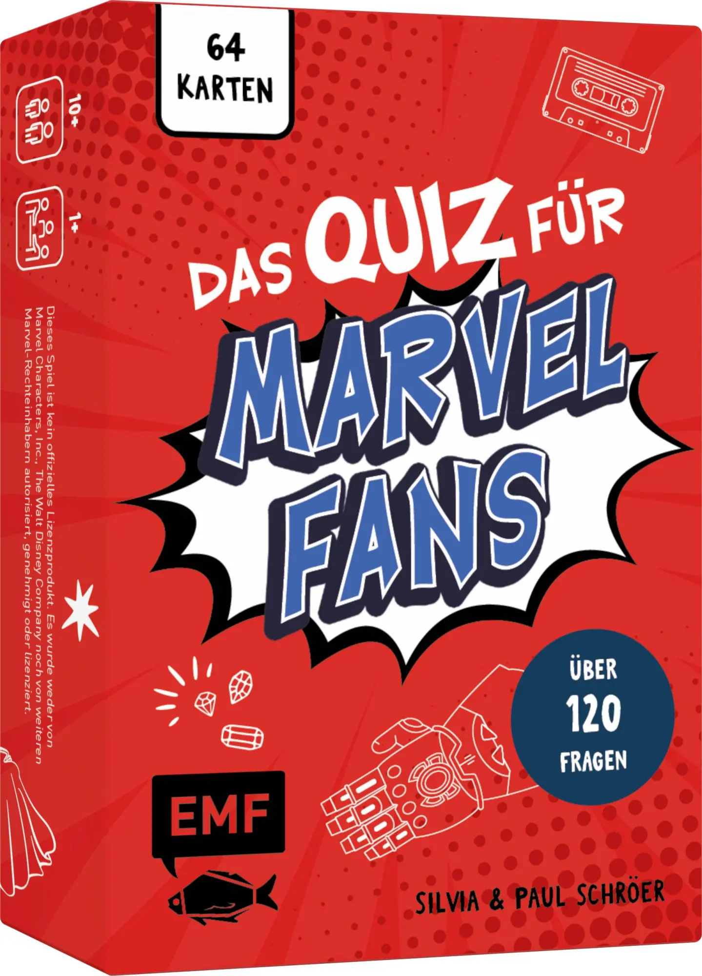 Cover: 4260478343320 | Kartenspiel: Das inoffizielle Quiz für Marvel-Fans | Schröer (u. a.)