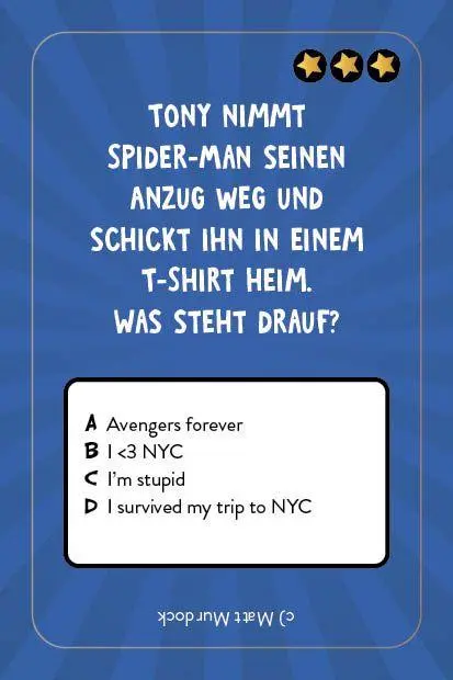 Bild: 4260478343320 | Kartenspiel: Das inoffizielle Quiz für Marvel-Fans | Schröer (u. a.)