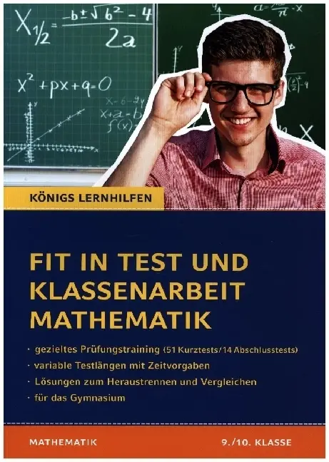 Cover: 9783129303320 | Fit in Test und Klassenarbeit - Mathematik 9./10. Klasse Gymnasium