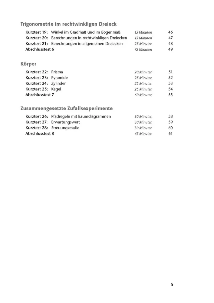 Bild: 9783129303320 | Fit in Test und Klassenarbeit - Mathematik 9./10. Klasse Gymnasium