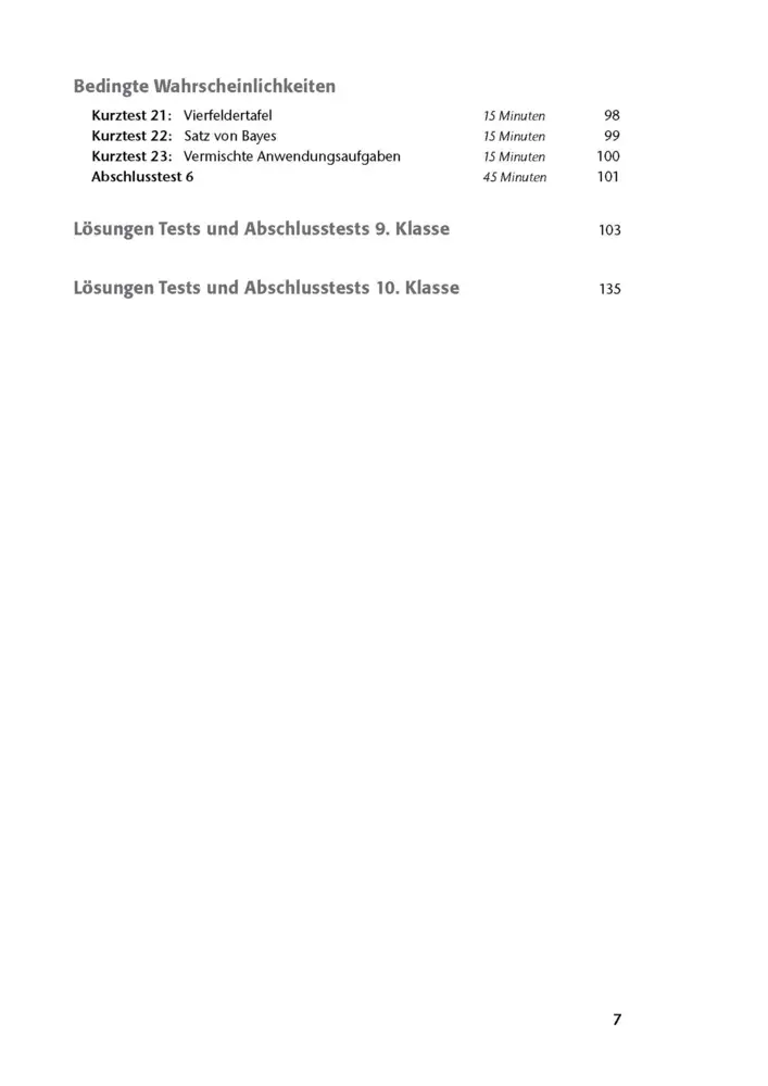 Bild: 9783129303320 | Fit in Test und Klassenarbeit - Mathematik 9./10. Klasse Gymnasium