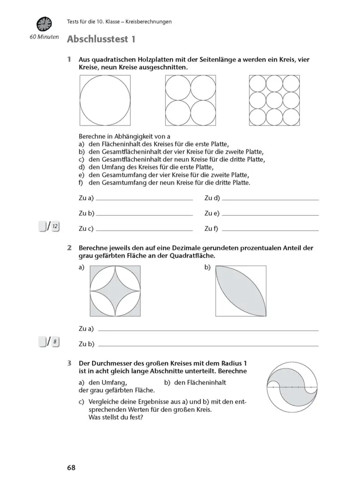 Bild: 9783129303320 | Fit in Test und Klassenarbeit - Mathematik 9./10. Klasse Gymnasium