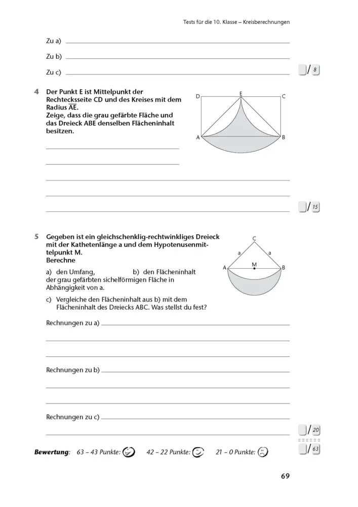 Bild: 9783129303320 | Fit in Test und Klassenarbeit - Mathematik 9./10. Klasse Gymnasium