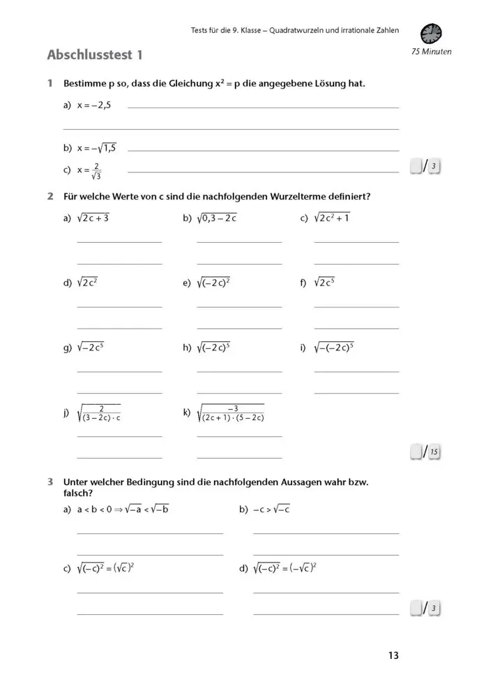 Bild: 9783129303320 | Fit in Test und Klassenarbeit - Mathematik 9./10. Klasse Gymnasium