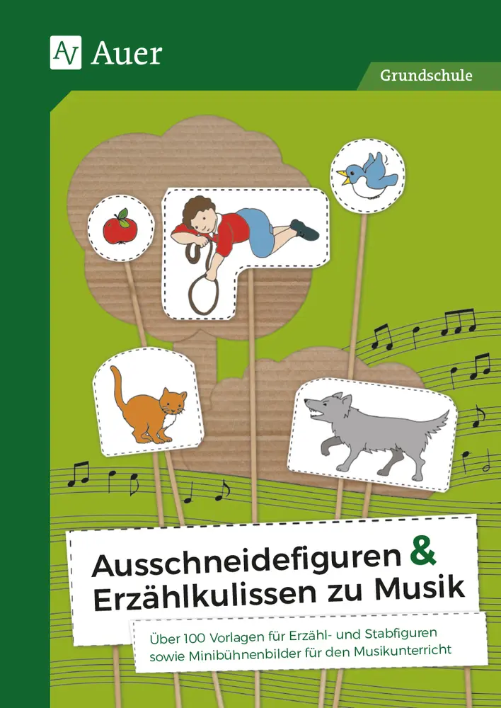 Cover: 9783403083320 | Ausschneidefiguren &amp; Erzählkulissen zu Musik | Broschüre | 72 S.