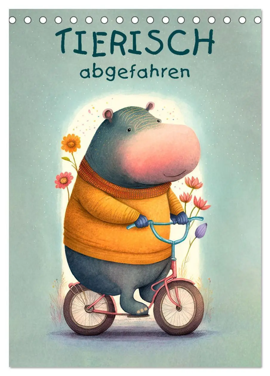 Cover: 9783516323320 | Tierisch abgefahren (Tischkalender 2026 DIN A5 hoch), CALVENDO...
