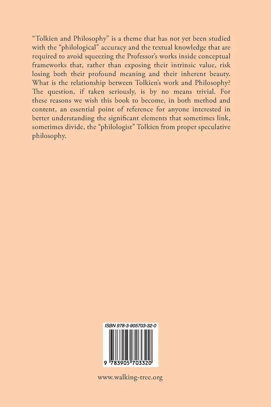 Rückseite: 9783905703320 | Tolkien and Philosophy | Roberto Arduini (u. a.) | Taschenbuch | 2014