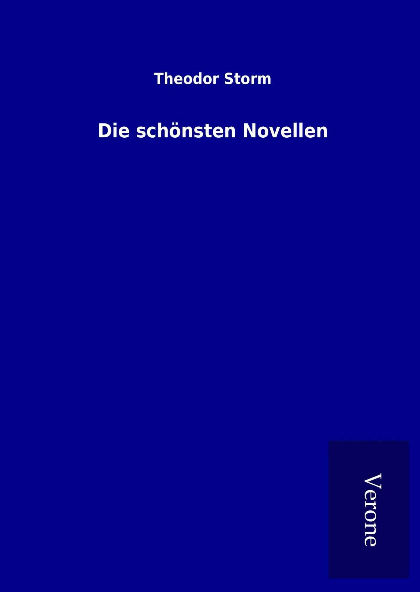 Cover: 9789925073320 | Die schönsten Novellen | Theodor Storm | Buch | 904 S. | Deutsch