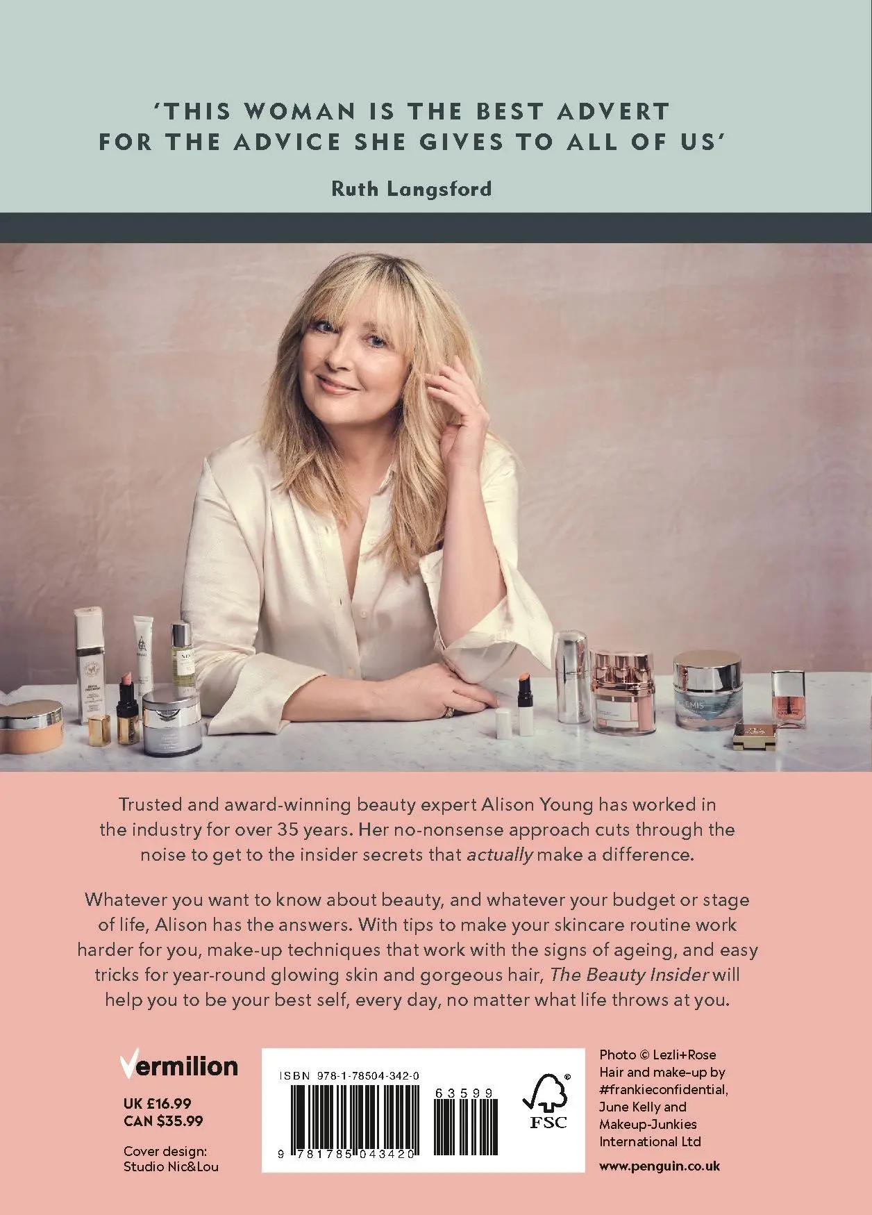 Rückseite: 9781785043420 | The Beauty Insider | Effortless Skincare and Beauty Advice that Works