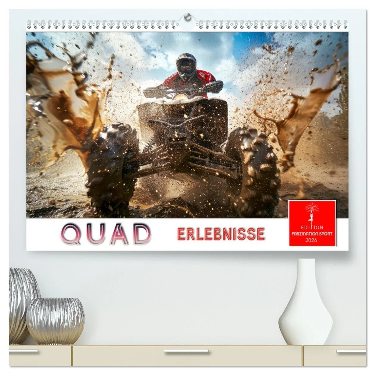 Cover: 9783457393420 | Quad Erlebnisse (hochwertiger Premium Wandkalender 2026 DIN A2...