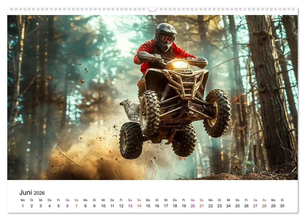 Bild: 9783457393420 | Quad Erlebnisse (hochwertiger Premium Wandkalender 2026 DIN A2...