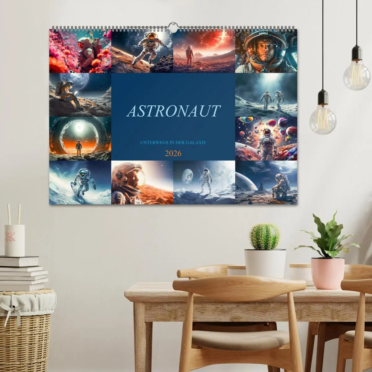 Bild: 9783457463420 | Astronaut - Unterwegs in der Galaxie (Wandkalender 2026 DIN A2...