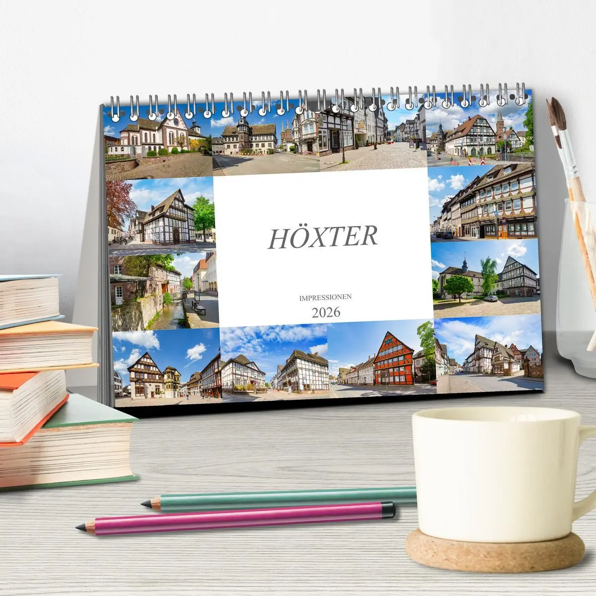 Bild: 9783457603420 | Höxter Impressionen (Tischkalender 2026 DIN A5 quer), CALVENDO...