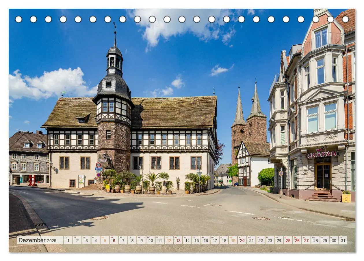 Bild: 9783457603420 | Höxter Impressionen (Tischkalender 2026 DIN A5 quer), CALVENDO...