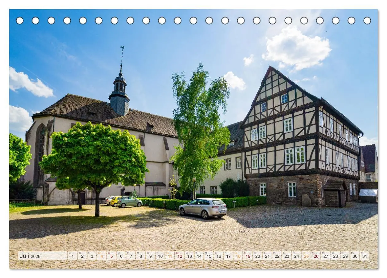 Bild: 9783457603420 | Höxter Impressionen (Tischkalender 2026 DIN A5 quer), CALVENDO...