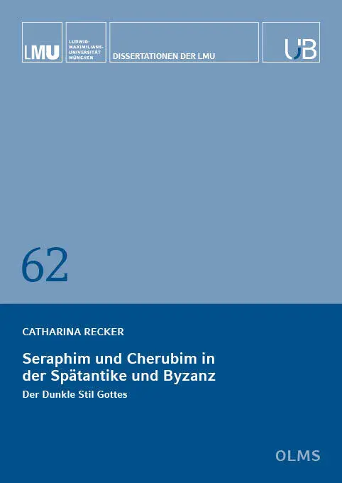 Cover: 9783487163420 | Seraphim und Cherubim in der Spätantike und Byzanz | Catharina Recker