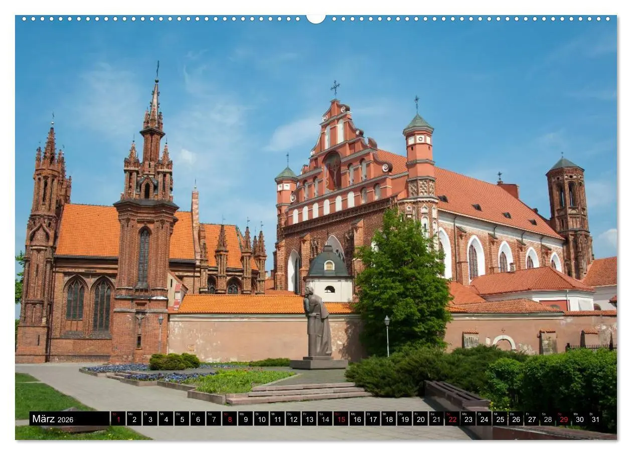 Bild: 9783516173420 | Hauptstädte des Baltikums (hochwertiger Premium Wandkalender 2026...