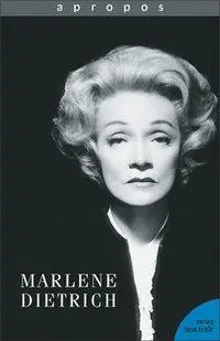 Cover: 9783801503420 | Marlene Dietrich | apropos 16 | Lars Jacob | Buch | apropos | Gebunden
