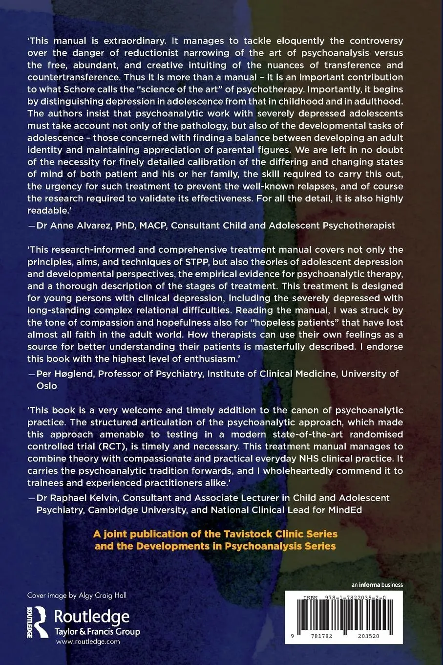 Rückseite: 9781782203520 | Short-term Psychoanalytic Psychotherapy for Adolescents with...