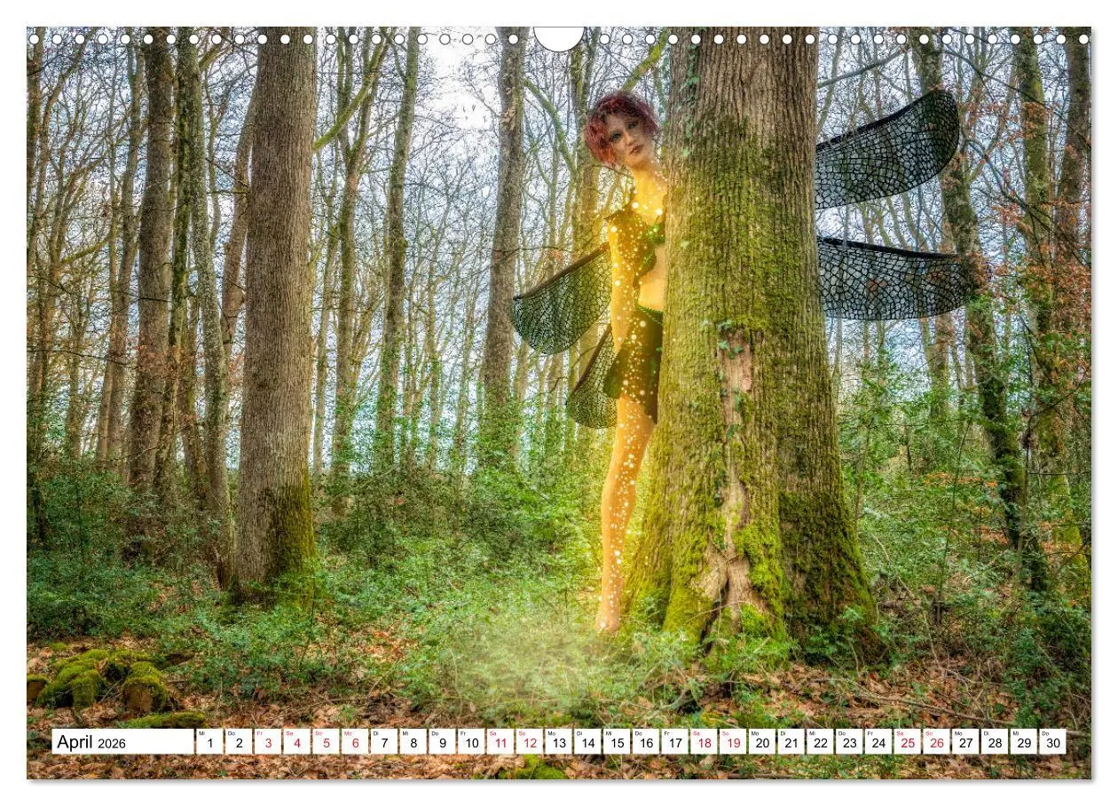 Bild: 9783457693520 | Naturgeister Die Grünen Feen (Wandkalender 2026 DIN A3 quer),...