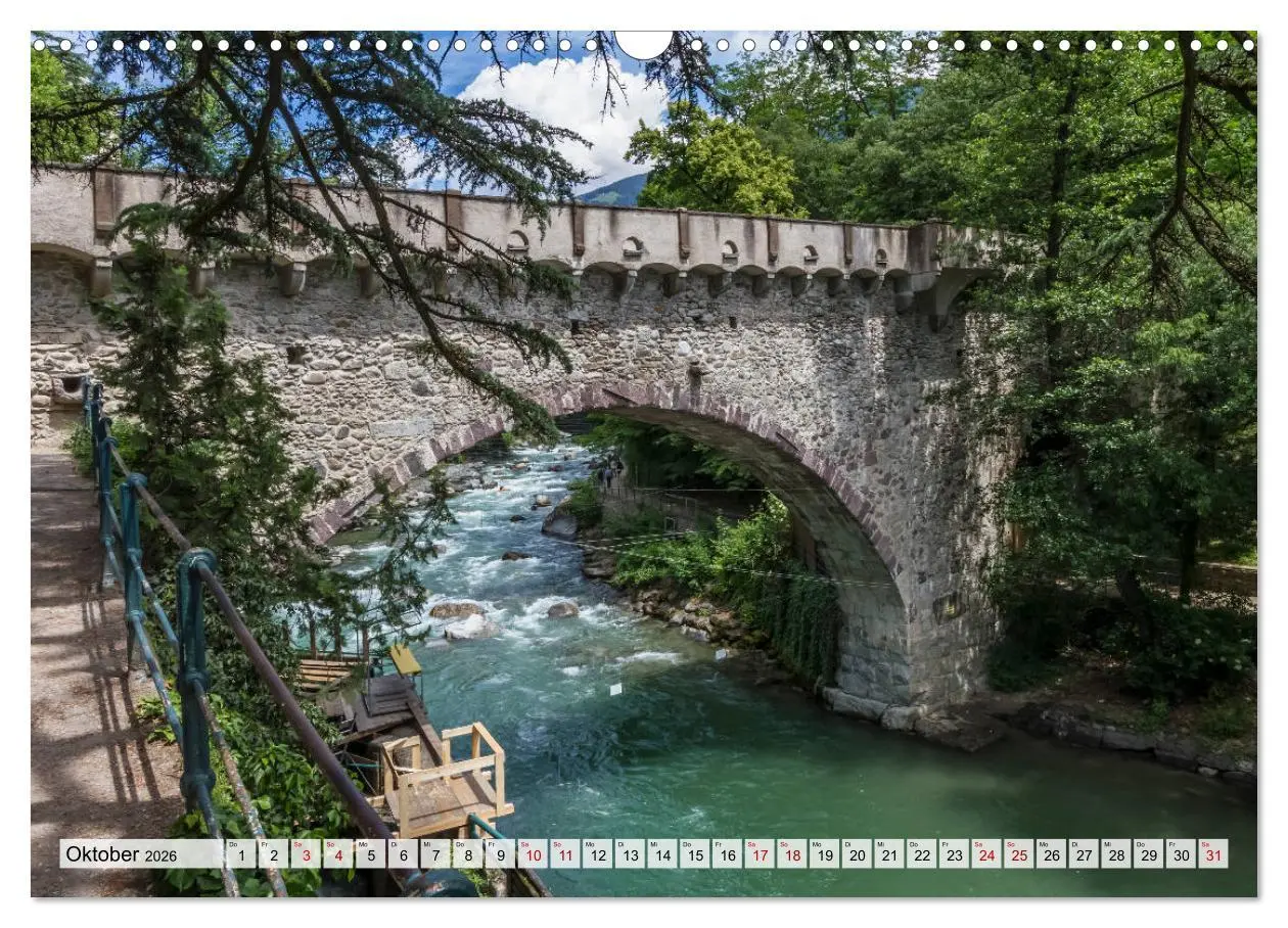 Bild: 9783457903520 | MERAN Idyllische Altstadt (Wandkalender 2026 DIN A3 quer), CALVENDO...