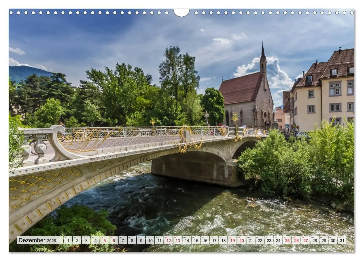 Bild: 9783457903520 | MERAN Idyllische Altstadt (Wandkalender 2026 DIN A3 quer), CALVENDO...