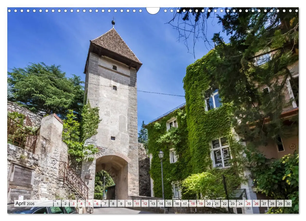 Bild: 9783457903520 | MERAN Idyllische Altstadt (Wandkalender 2026 DIN A3 quer), CALVENDO...
