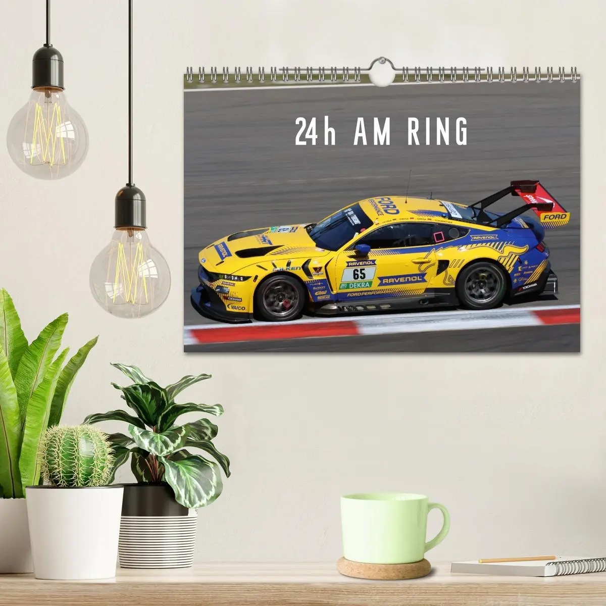 Bild: 9783516233520 | 24h am Ring (Wandkalender 2026 DIN A4 quer), CALVENDO Monatskalender