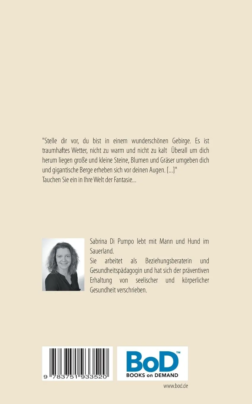 Rückseite: 9783751933520 | Fantasiereisen im Autogenen Training | Sabrina Di Pumpo | Taschenbuch