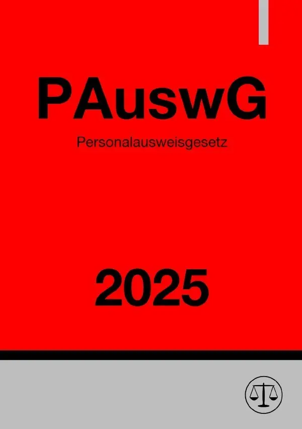 Cover: 9783819723520 | Personalausweisgesetz - PAuswG 2025 | DE | Ronny Studier | Taschenbuch