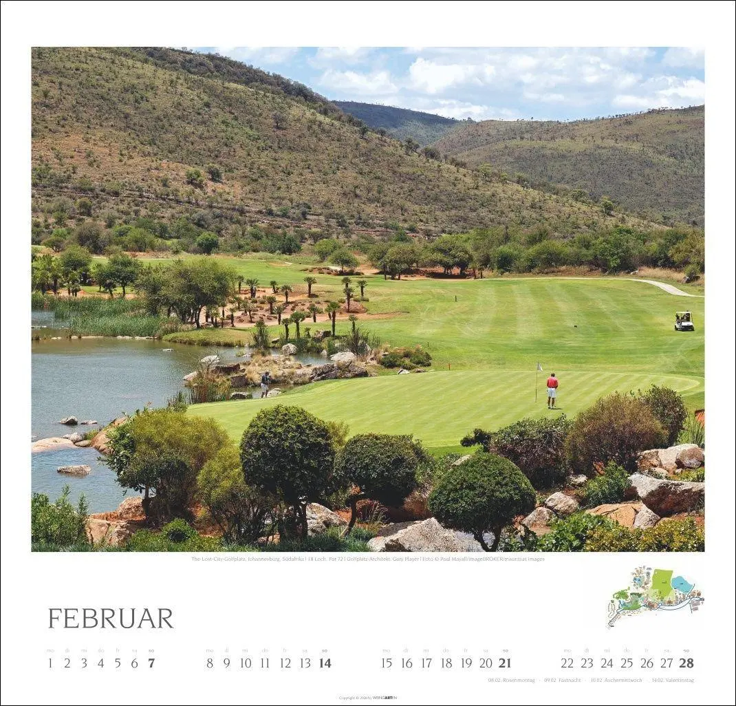 Bild: 9783839903520 | Golf Kalender 2027 | Kalender | Spiralbindung | 14 S. | Deutsch | 2027