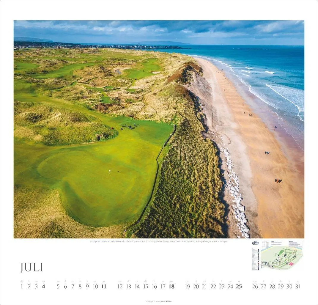 Bild: 9783839903520 | Golf Kalender 2027 | Kalender | Spiralbindung | 14 S. | Deutsch | 2027