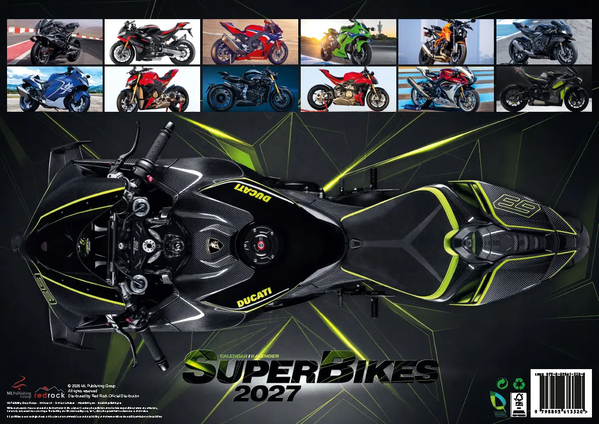 Bild: 9798893613520 | Motorräder 2027 - Der Motorrad Kalender | Kalender | 14 S. | Deutsch