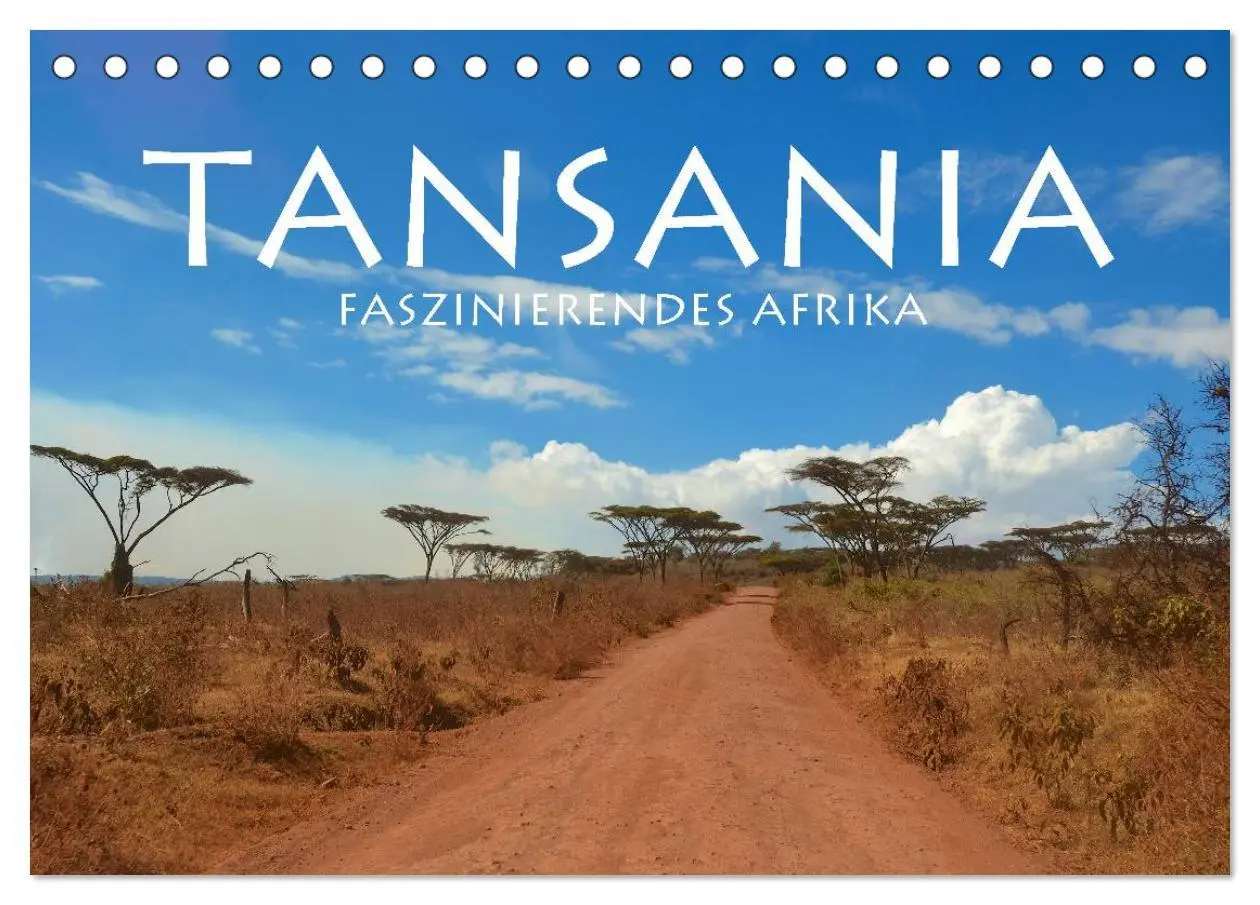 Cover: 9783457993620 | Tansania - Faszinierendes Afrika (Tischkalender 2026 DIN A5 quer),...